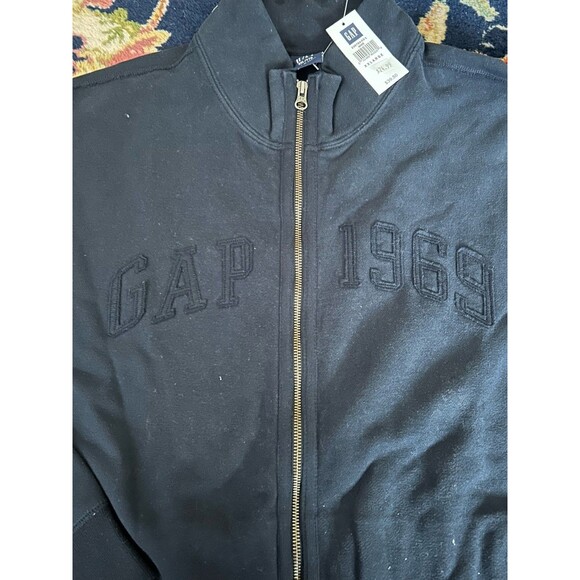 Gap 1969 Zip Front Sweatshirt Jacket Sz XXL (MSRP $39.50) - Picture 3 of 4